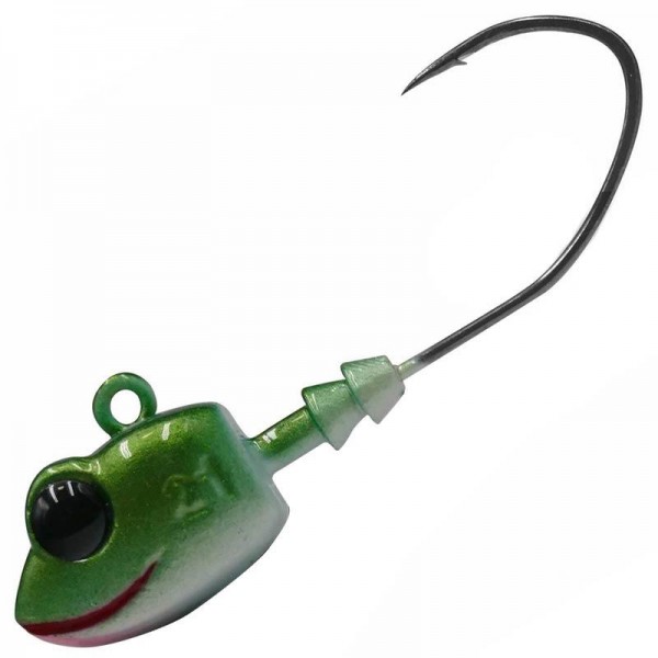 Tête plombée Frog Jig natural VMC  par 3